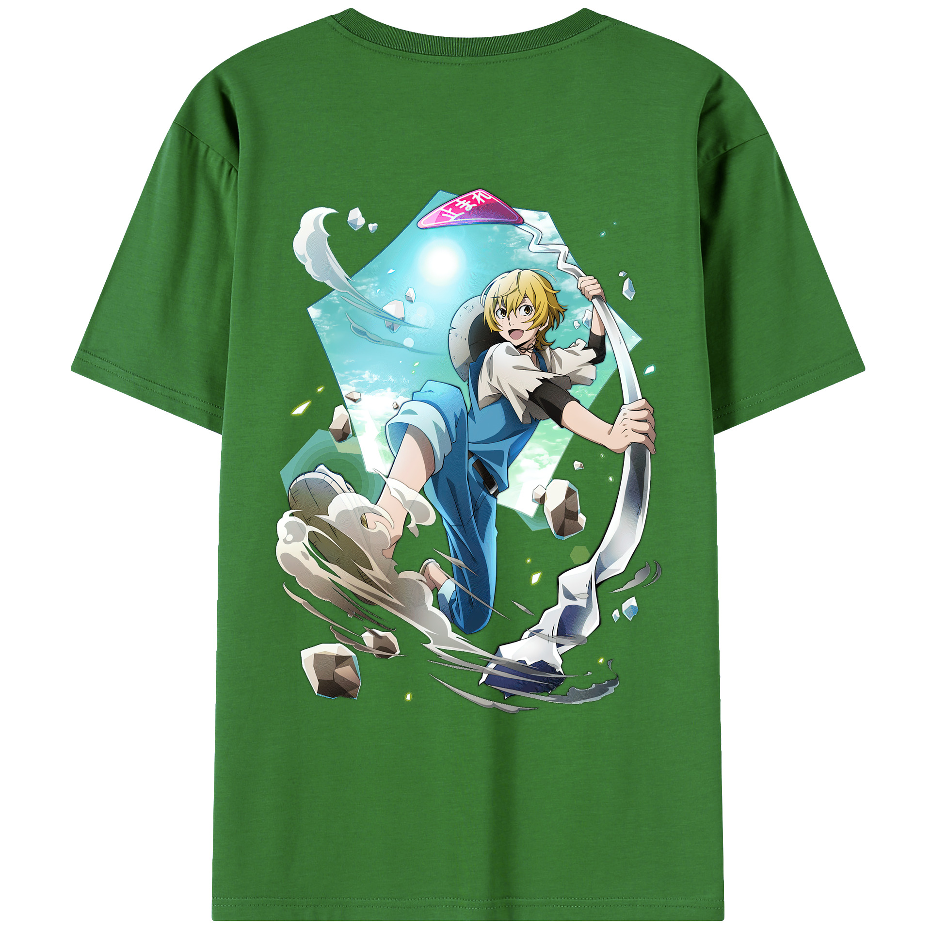 （画像用） 文豪ストレイドッグス Bungo Stray Dogs レディース半袖Tシャツ(バックプリント)